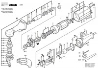 Bosch 0 602 HF0 008 GR.77 Hf-Angle Grinder Spare Parts